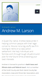 Mobile Screenshot of andrewmlarson.com